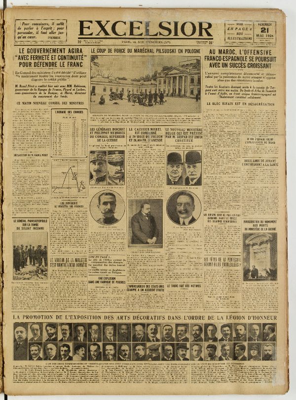 Excelsior — 21 mai 1926