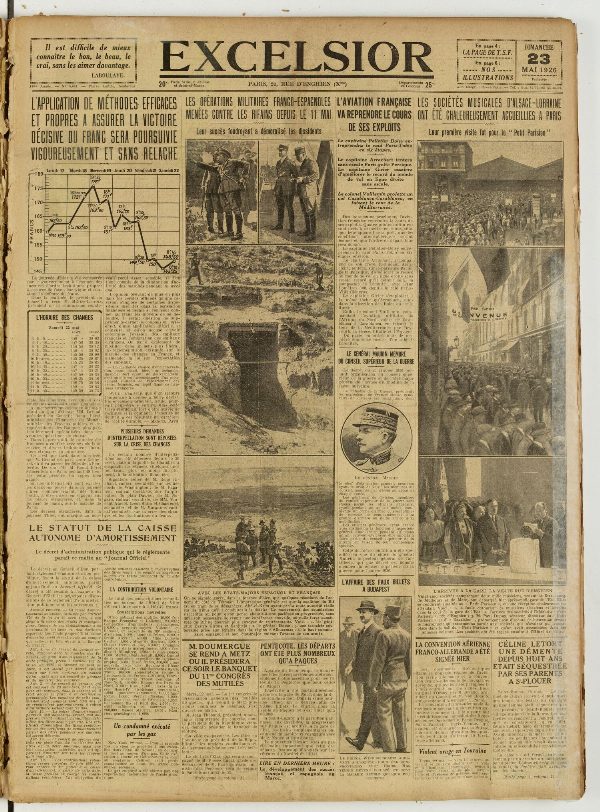 Excelsior — 23 mai 1926
