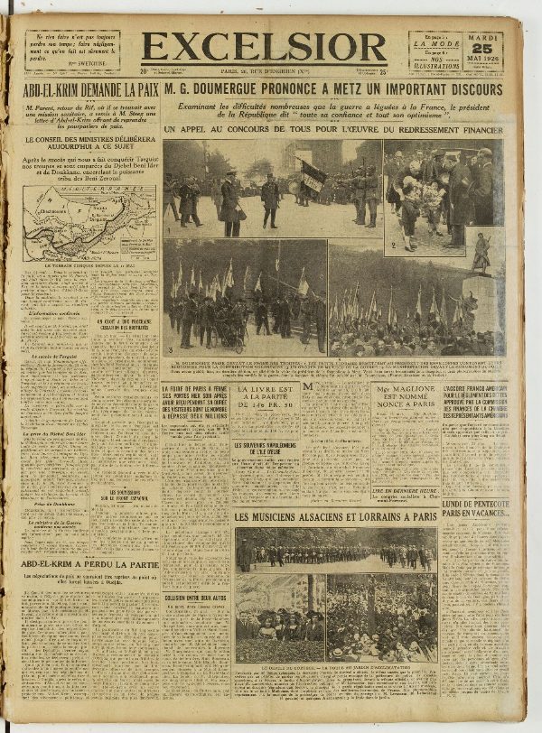 Excelsior — 25 mai 1926