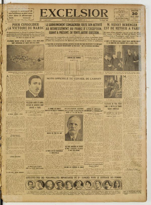 Excelsior — 30 mai 1926