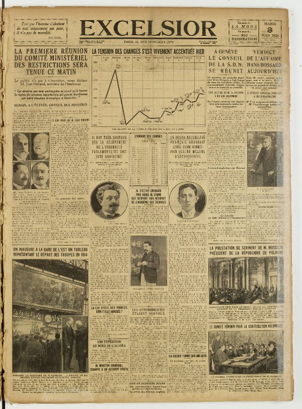 Excelsior — 8 juin 1926