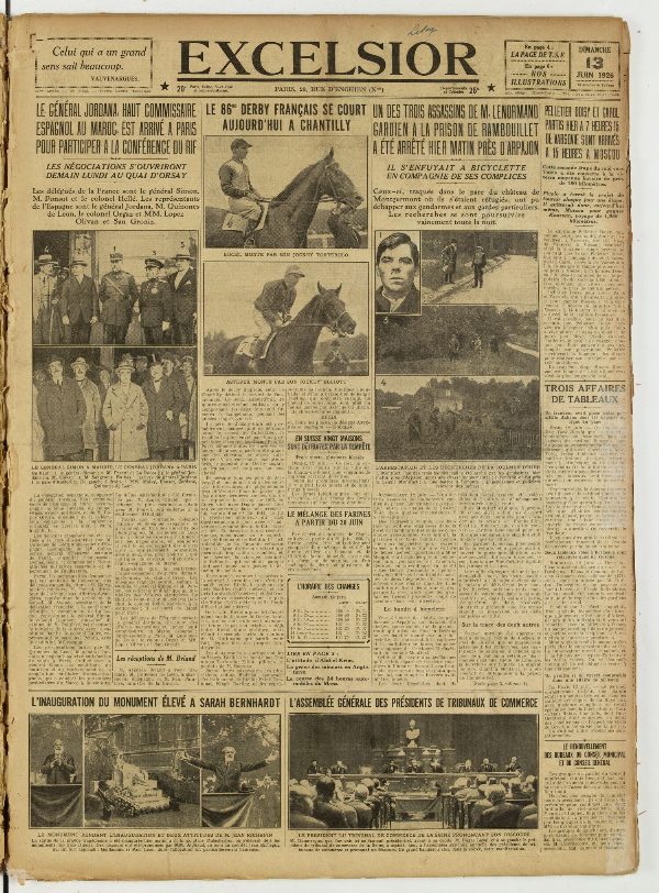 Excelsior — 13 juin 1926