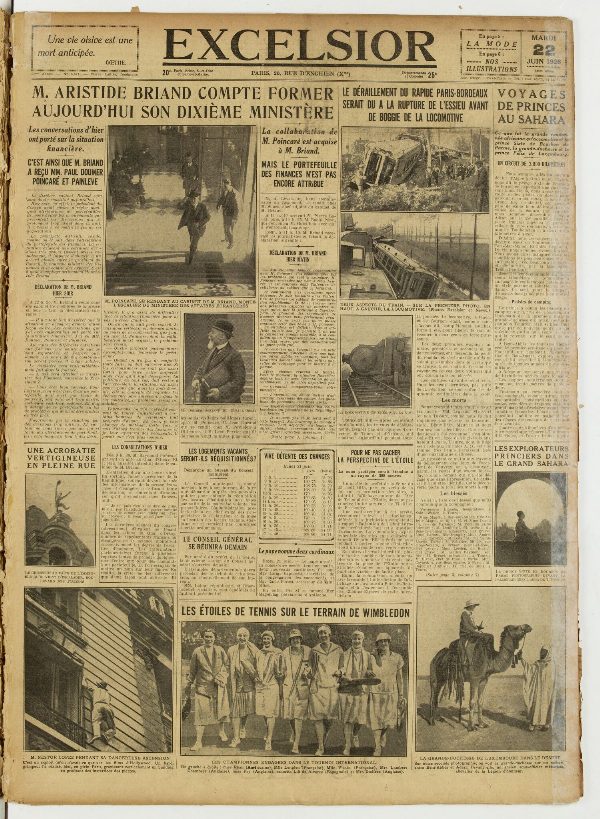 Excelsior — 22 juin 1926